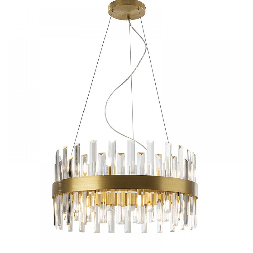 Lampara Grace 14 luces oro 365277