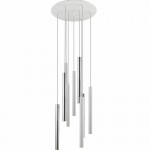 Lampara Varas Cromo-Blanco 9L 373261