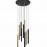 Lampara Varas Oro-Negro 9L Dimable 373272D