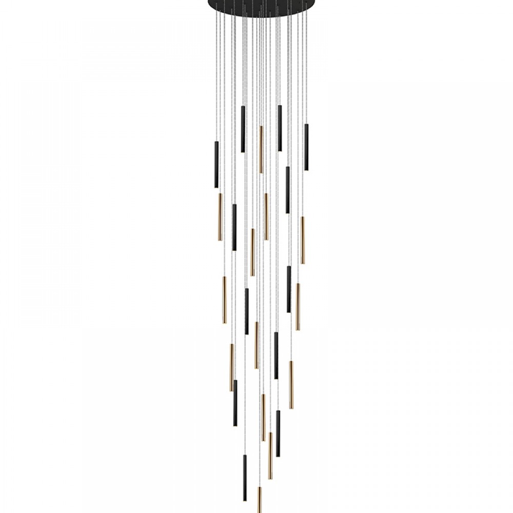 Gran Lamp Varas Oro-Negro 25L 373968G