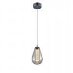 Lampara Led Taccia Cromo Doble Tulipa 5W 394318