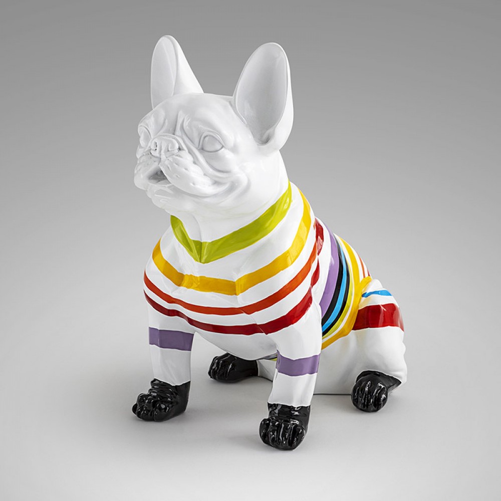 Figura Frenchi-Bull Frances Blanco-Rayas 408374