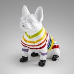 Figura Frenchi-Bull Frances Blanco-Rayas 408374