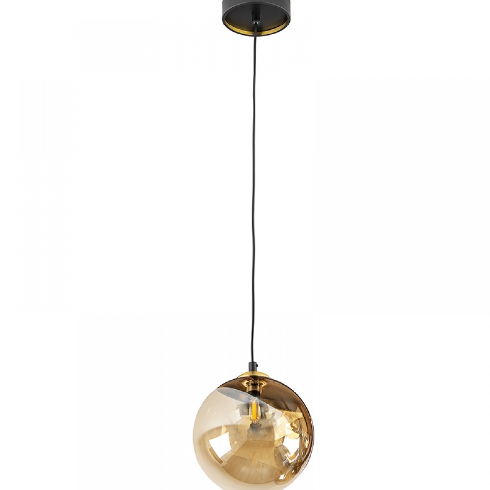 Lampara Dark 1 Luz 20d negro-laton 439381