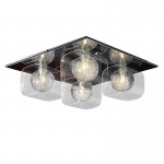Plafon Led Eclipse Cromo Tulipas Bola Interior 4 G9 6W 506736