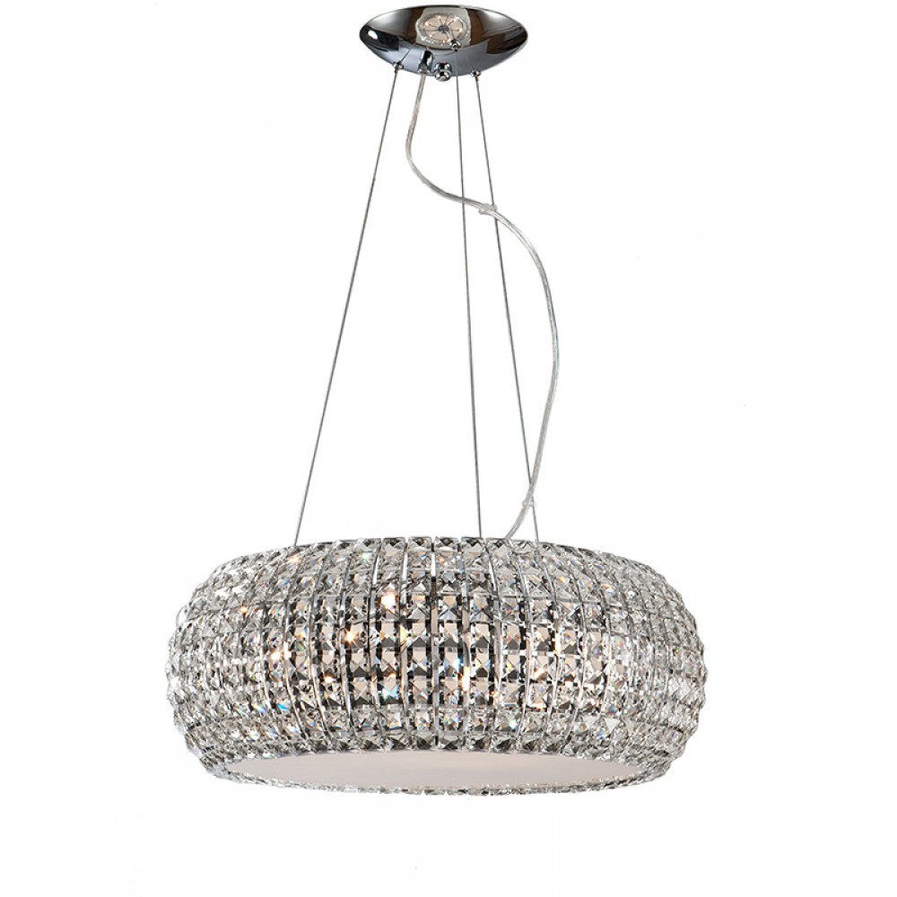 Lampara Diamond Cromo Cristal 9Xg9 507514