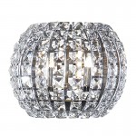Aplique Led Diamond 2L Cromo Copens Cuadrados 508323