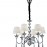 Lampara Led Rocio Cromo 6L Lagrimas Cristal 520783