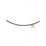 Aplique Smile 1 Luz Negro-Oro 522744