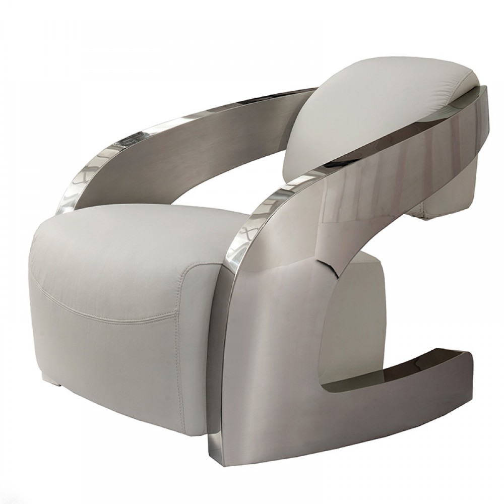 Sillon Amanda Acero Blanco 532115