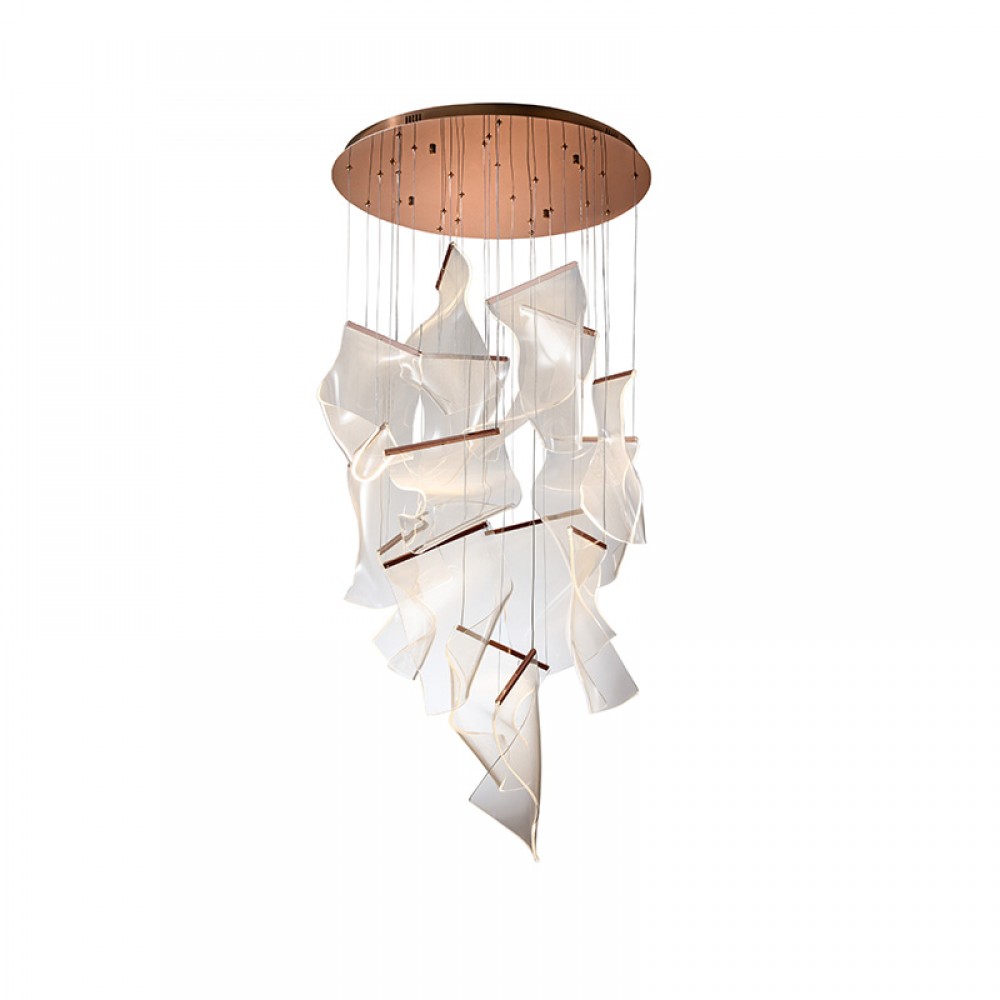 Lampara Velos 14L Oro Rosa 608428