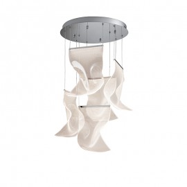 Lampara Velos II 5 Luces Cromo Dimable 609531ND