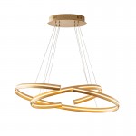Lampara Elipse Oro Dimable 652138B