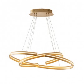 Lampara Elipse Oro Dimable 652138B