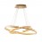 Lampara Elipse Oro Dimable 652138B