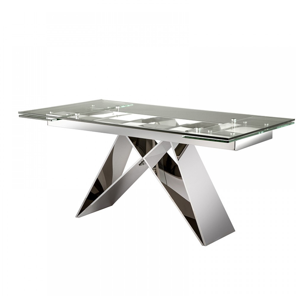 Mesa Comedor Extensible Acero Mika 713016