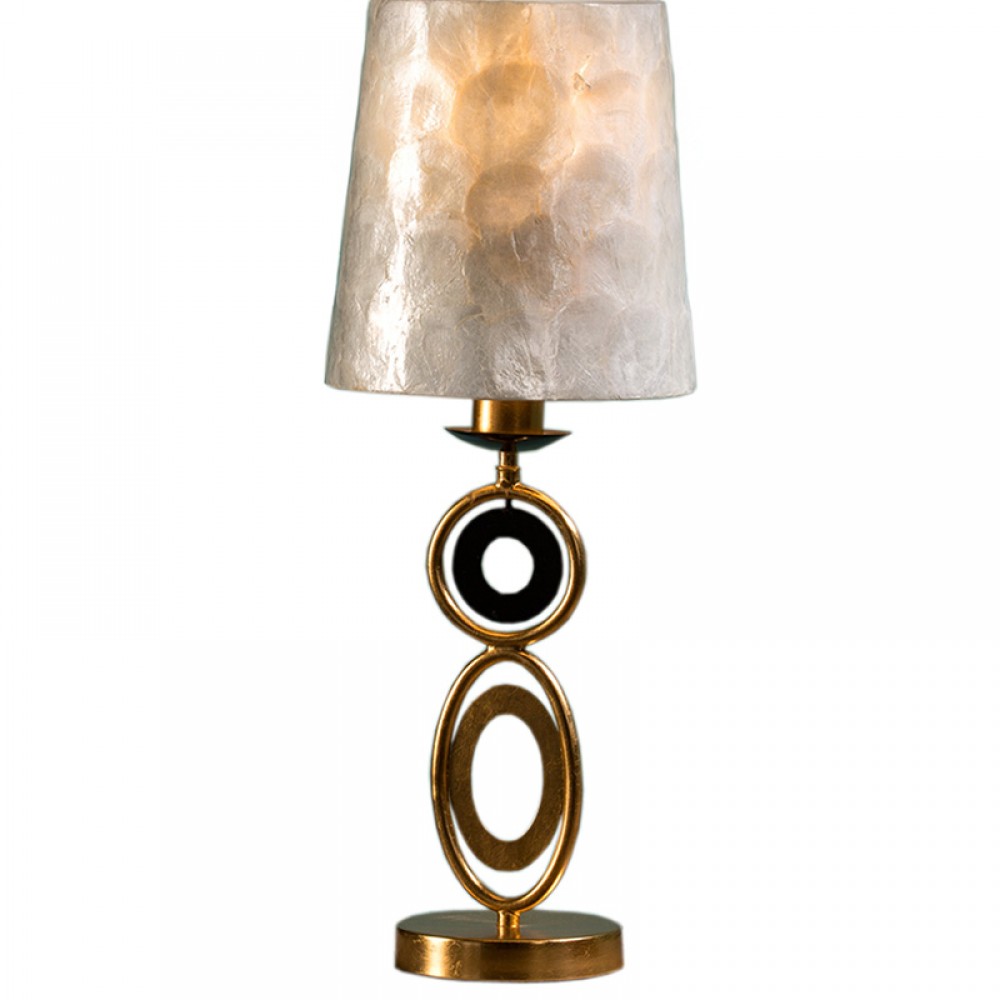 Sobremesa Eden Oro Y Nacar Led 10W 1L 716153
