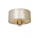 Plafon Led Eden Oro Y Nacar 10W 3 E27 716583