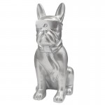 Figura Bulldog Frances Grande Plata 722582