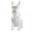 Figura Bulldog Frances Grande Blanca 722599