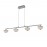 Lampara Led Lua Cromo 4 Tulipas 21W 726281