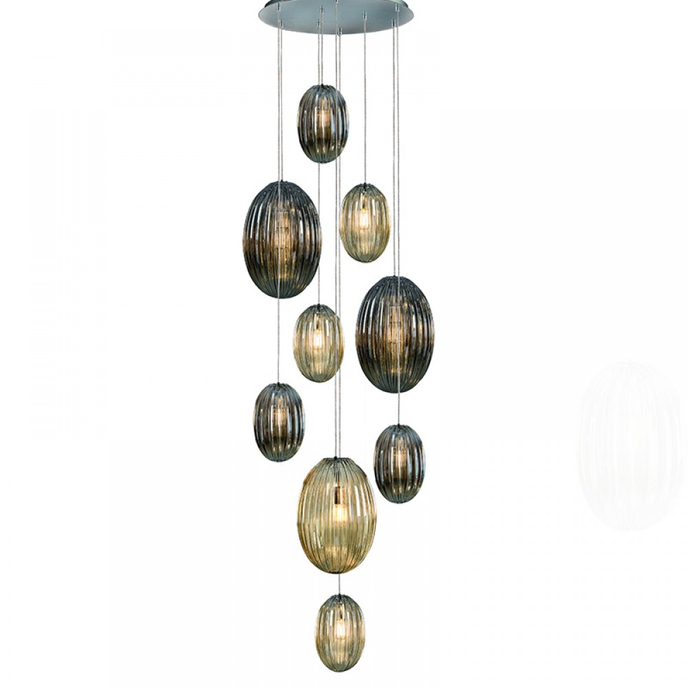 Lampara 9L Ovila Smoke Conac 752367