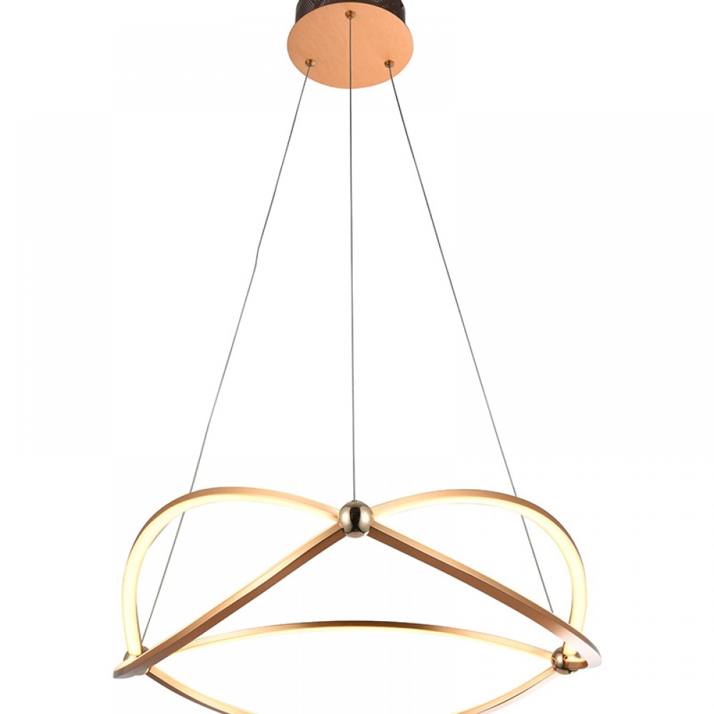 Lampara Led Ocellis 60Ø Oro Rosa 757232