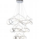 Lampara Molly 110Ø 3 Aro Cromo Dimable 763431B