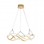Lampara Led Molly 53Ø Oro Rosa Dim 763712D