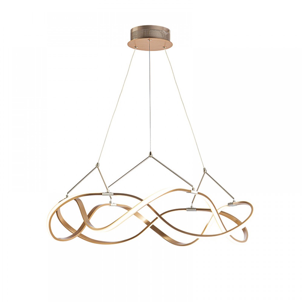 Lampara Led Molly 80Ø Oro Rosa Dim 763967D