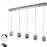 Lampara Led Rocio Cromo 5L dimable 783618D