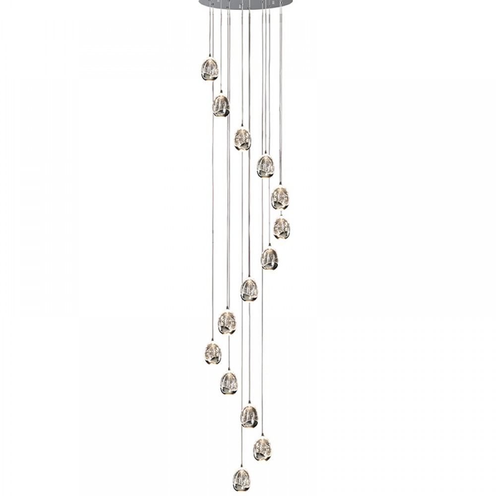 Lampara Rocio 14 Luces Cromo 785635GD