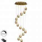 Lampara Led Rocio Oro 14L Dimable 785648B