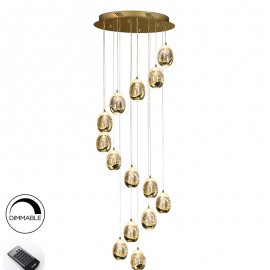 Lampara Led Rocio Oro 14L Dimable 785648B