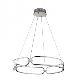 Lampara Led Colette 60Ø Cromo Dim 786831D