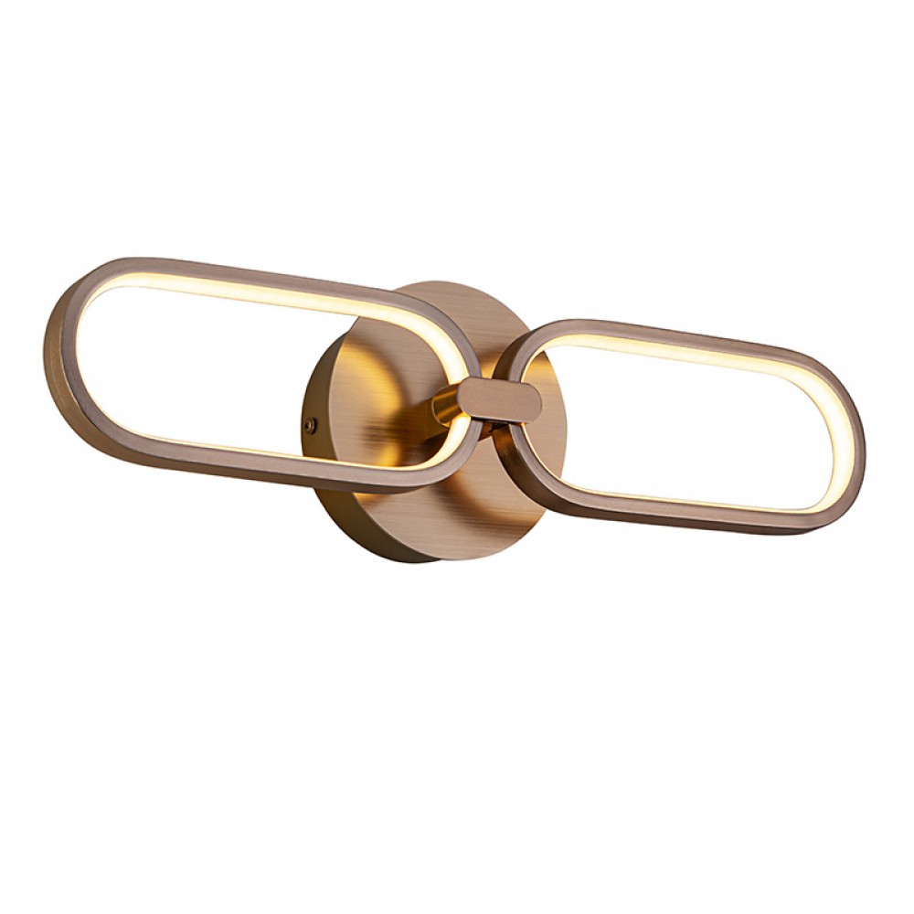 Aplique 2L Led Colette Oro Rosa 787017