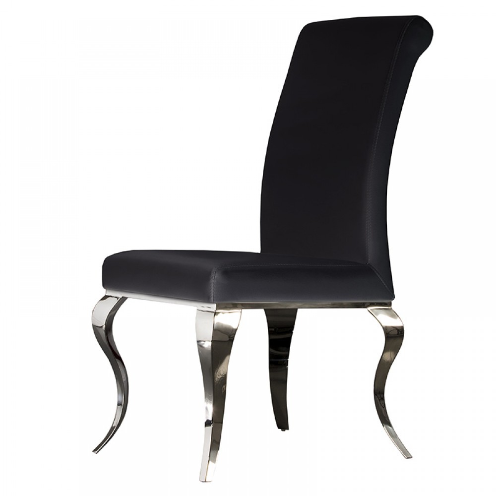 Silla Barroque Acero Negra 792572