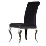 Silla Barroque Acero Negra 792572