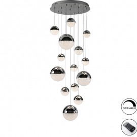 Lampara Sphere 14 Luces Cromo 793269GD