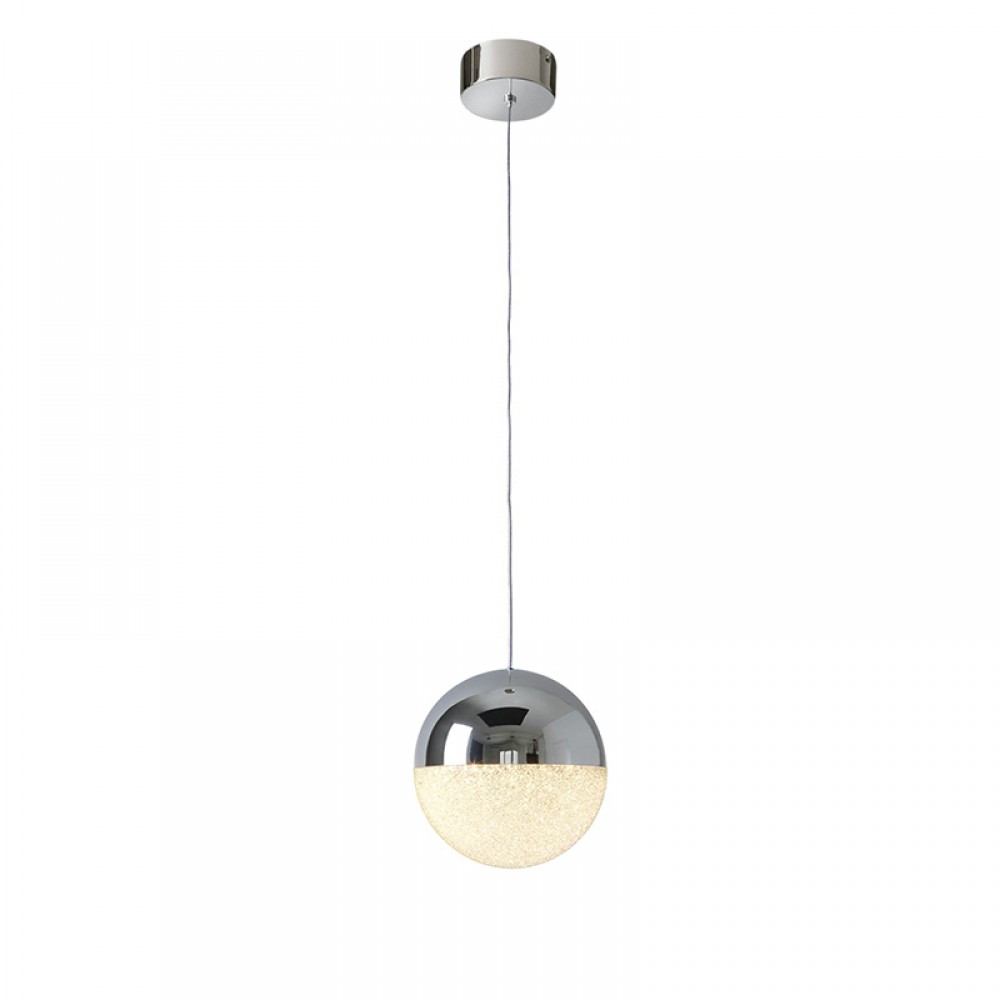 Lampara Led Sphere Cromo Tulipas 1 Esferica 10W 793412