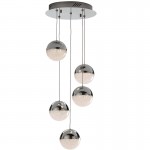 Lampara Led Sphere Cromo Tulipas 24 W 793523