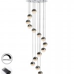 Lampara 14L Led Sphere Cromo Ø50 Dimable 793746B