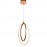 Lampara Led Ocellis 22Ø Oro Rosa 814263