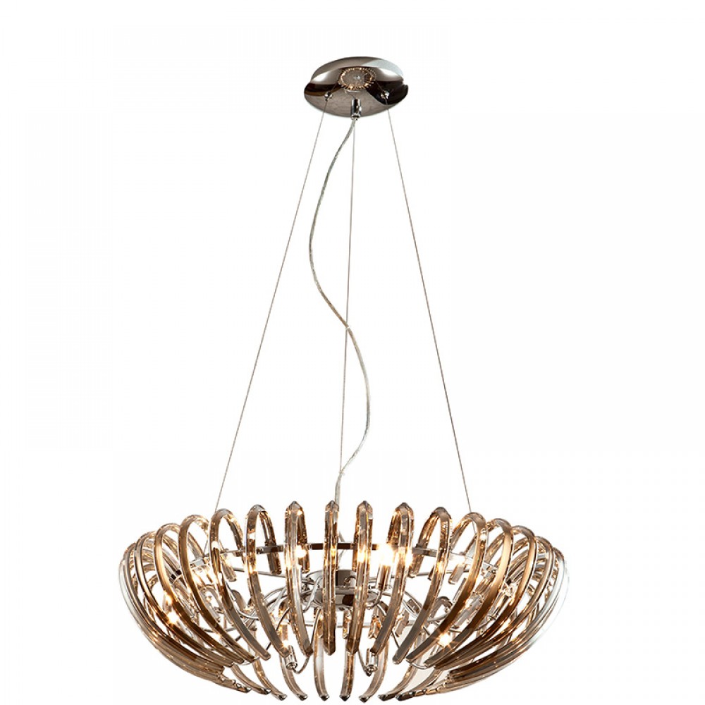 Lampara Ariadna Cromo Cristalchampagne 12Xg9 876124