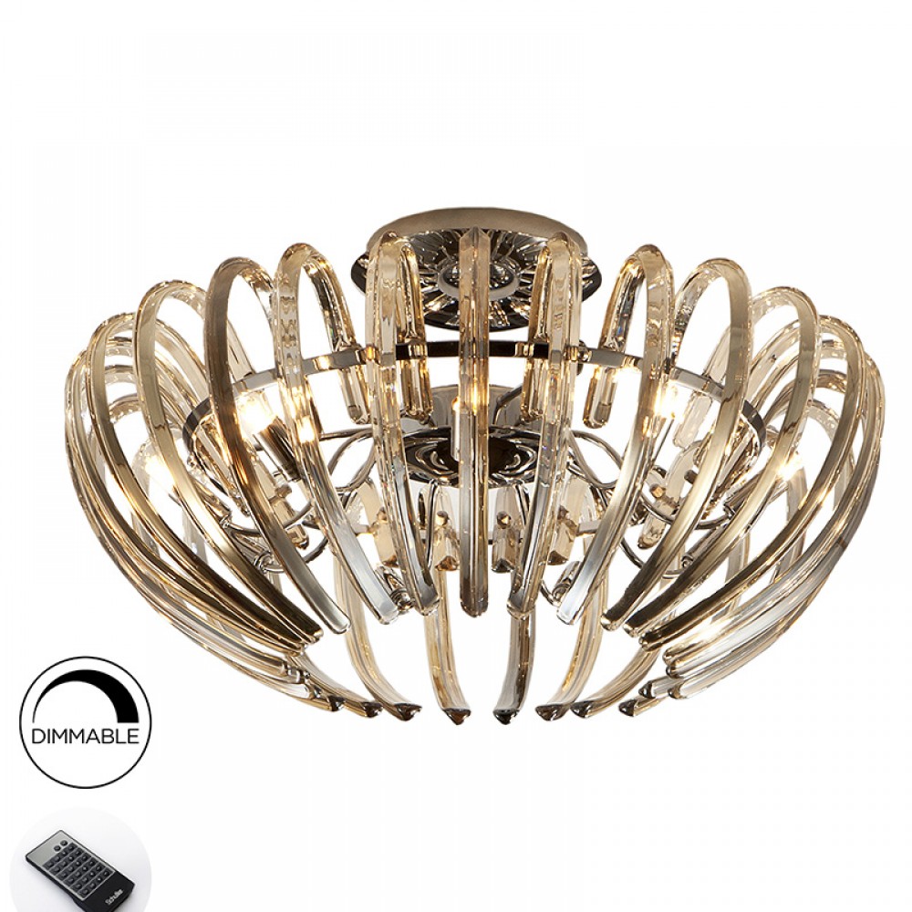 Plafon Ariadna Champagne 9L Dimable 876360D