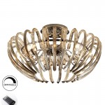 Plafon Ariadna Champagne 9L Dimable 876360D
