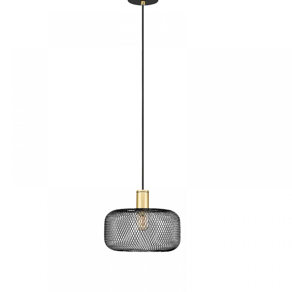 Lampara Osiris 1 Luz Oro-Negro 910132