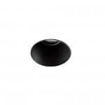 Faro Fresh Empotrable Negro Sin Marco Gu10 Ip65 02400102