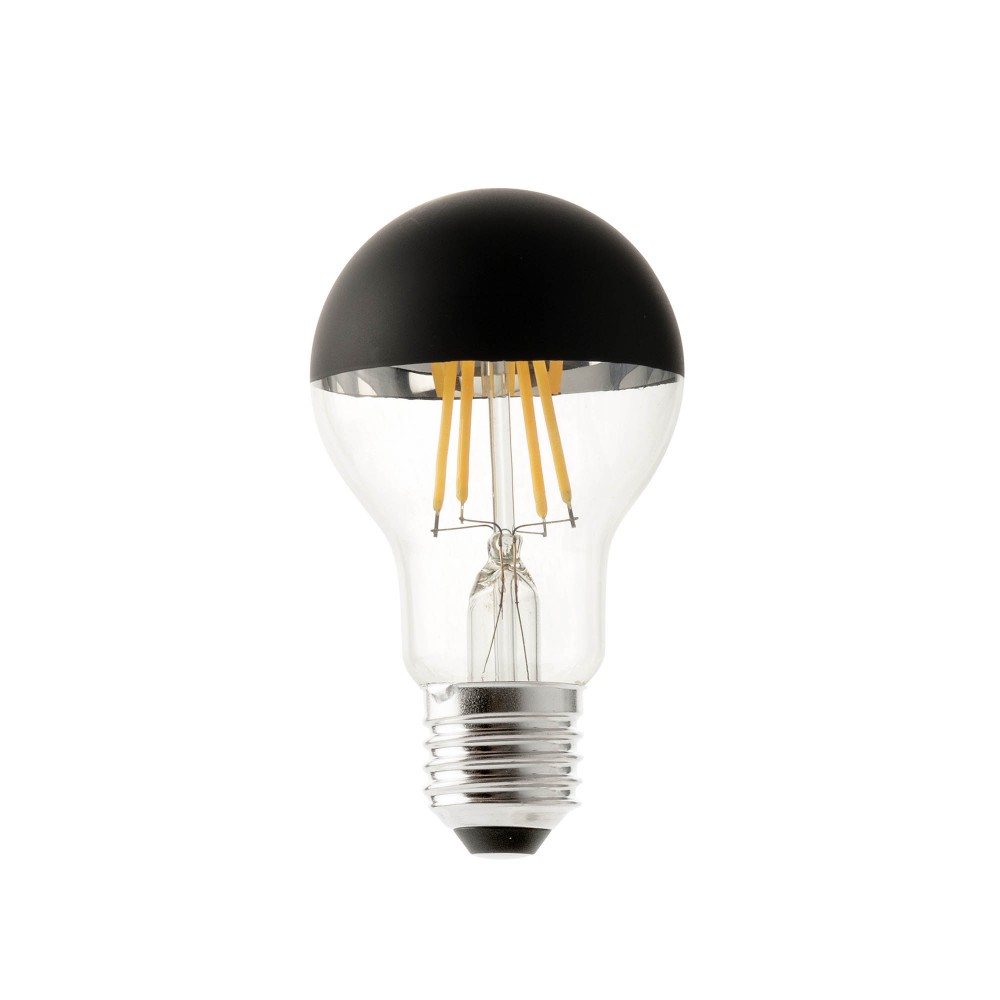 Faro A60 Decorativa Negro Mate E27 4w 2700k Dim