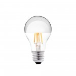 Faro A60 Espejo Plata E27 Led 4w 2700k Dimable